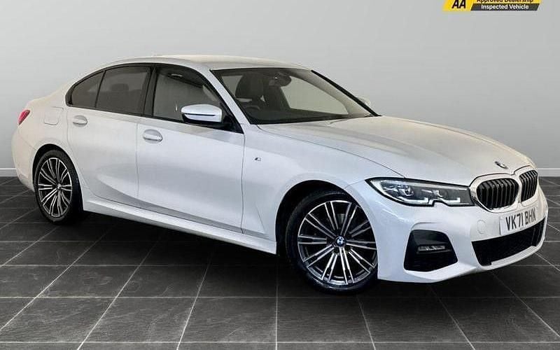 White Used 2021 BMW 320 M Sport Sedan | £15,895 (Good price) - Image 1/2