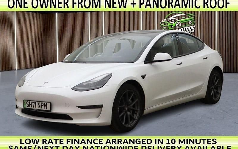 Used 2023 Tesla Model 3 Long Range AWD Sedan | £15,333 (Good price) - Image 1/2