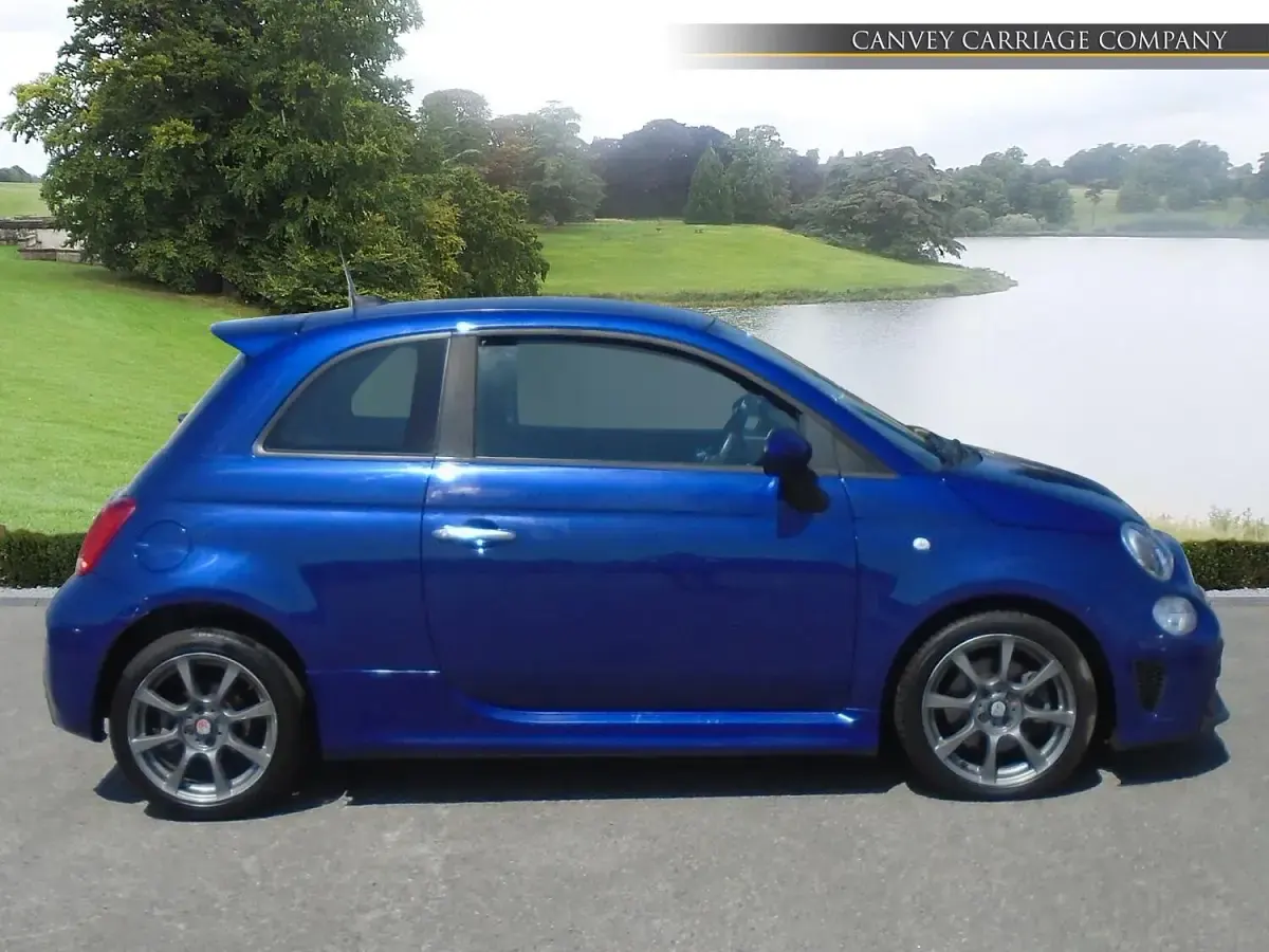 Used Abarth 595 145 HP (106 kW) 2018 Blue Hatchback