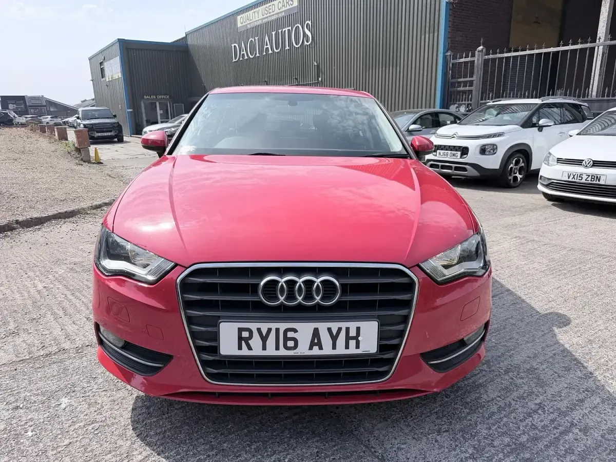 Used Audi A3 2016 Red Hatchback