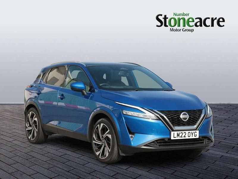 Blue Used 2022 Nissan Qashqai Tekna+ SUV | £27,995 - Image 1/4