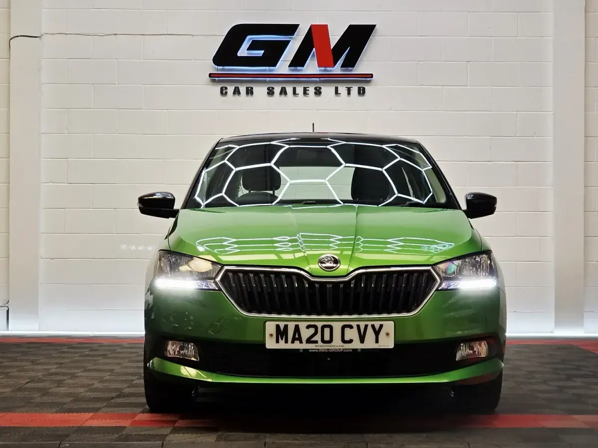 Used Skoda Fabia Colour Edition 95 HP (69 kW) 2020 Green Hatchback