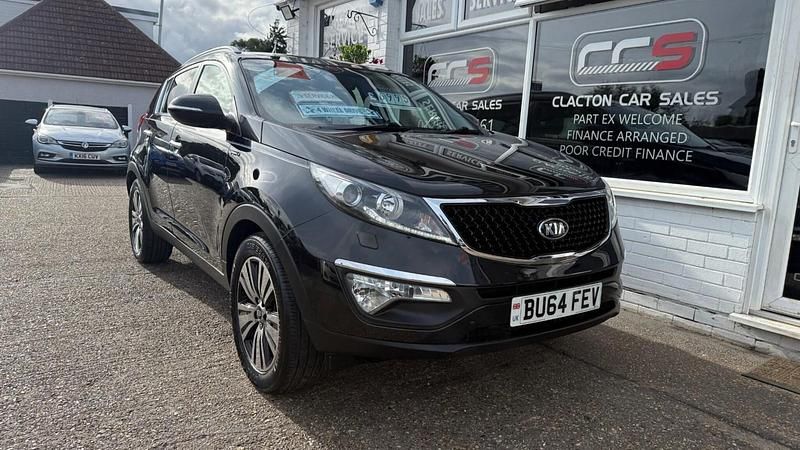 Black Used 2014 Kia Sportage 2 SUV | £6,995 - Image 1/4