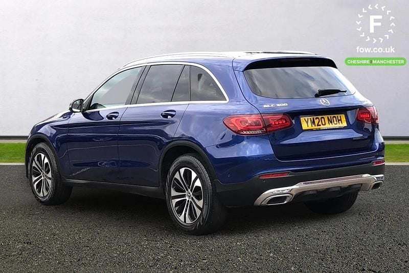 Used Mercedes GLC300e 2020 Blue Estate