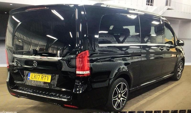 Used Mercedes V220 AMG line 2017 Black MPV