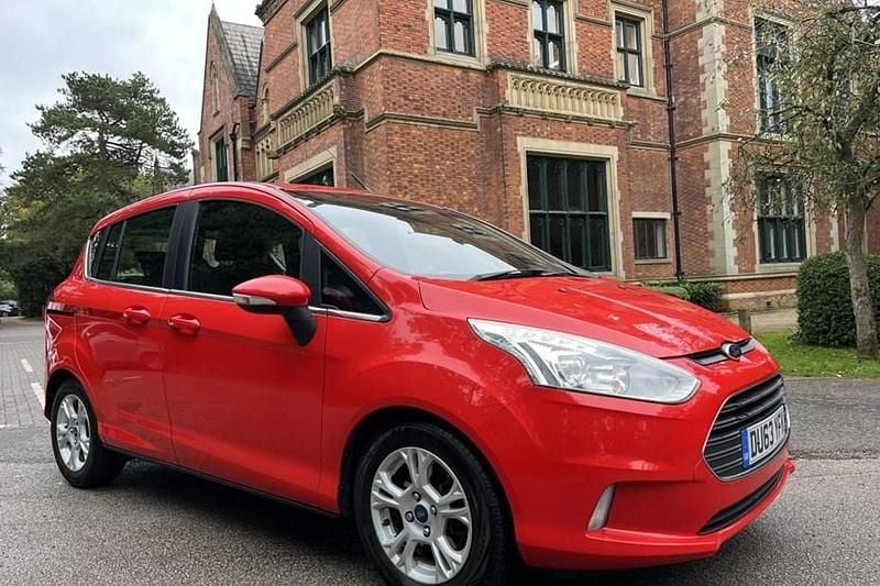 Red Used 2013 Ford B-MAX Zetec MPV | £4,481 (Good price) - Image 1/1
