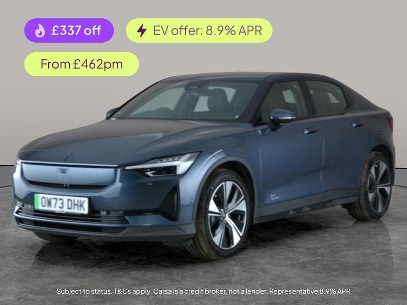 Blue Used 2024 Polestar 2 Hatchback | £25,884 (Fair price) - Image 1/2