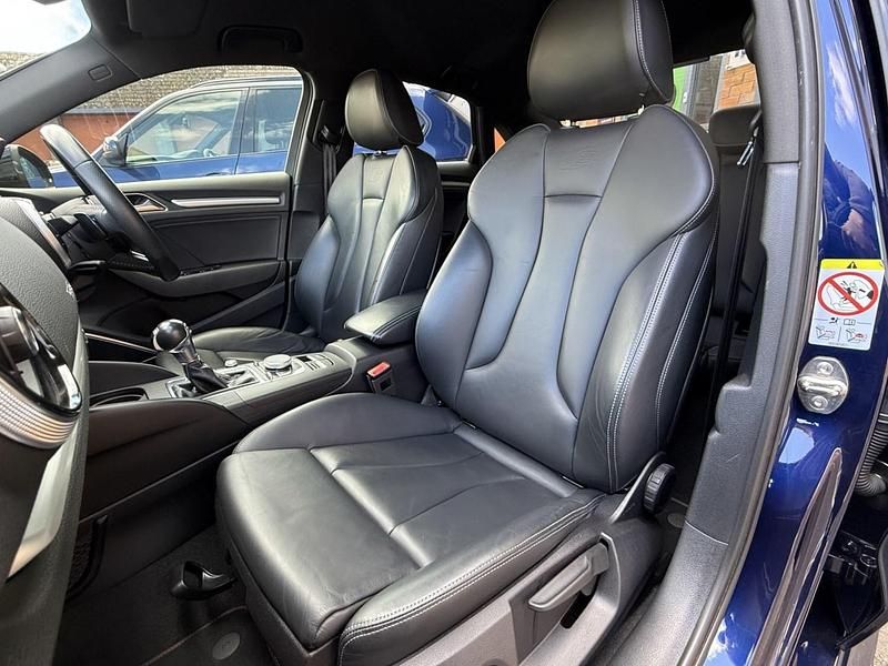 Used Audi S3 Black Edition 2017 Blue Sedan