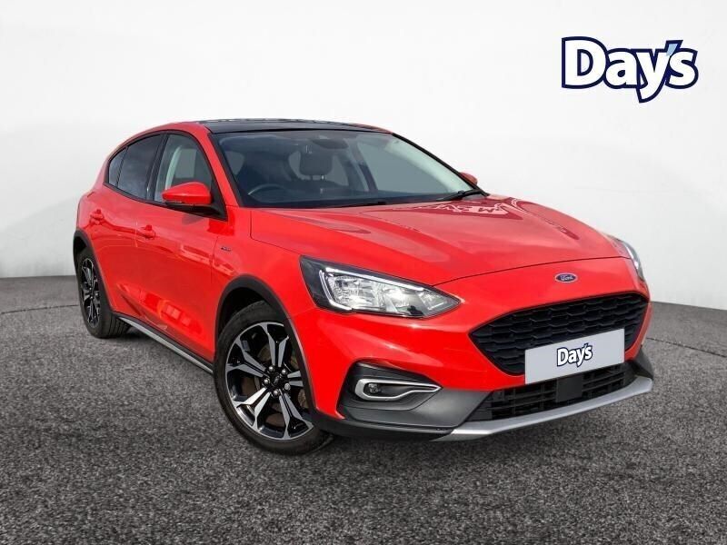 Red Used 2020 Ford Focus Active Hatchback | £13,892 (Fair price) - Image 1/3