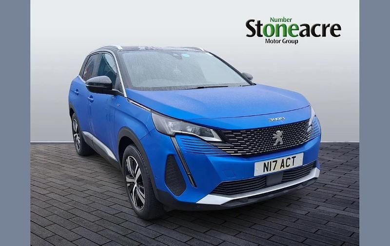 Used Peugeot 3008 GTi 130 HP (95 kW) 2022 Blue Hatchback