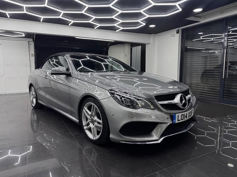 Used Mercedes E350 AMG 2014 Silver Cabriolet