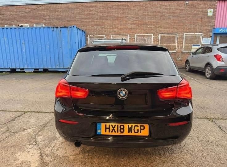Used BMW 118 Sport Line 2018 Black Hatchback
