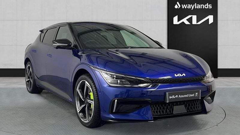 Blue Used 2024 Kia EV6 SUV | £35,190 (Good price) - Image 1/4