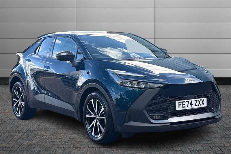 Midnight teal Used 2024 Toyota C-HR Design SUV | £27,995 (A bit pricey) - Image 1/4