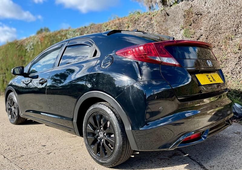 Used Honda Civic SE Plus 2014 Black Hatchback