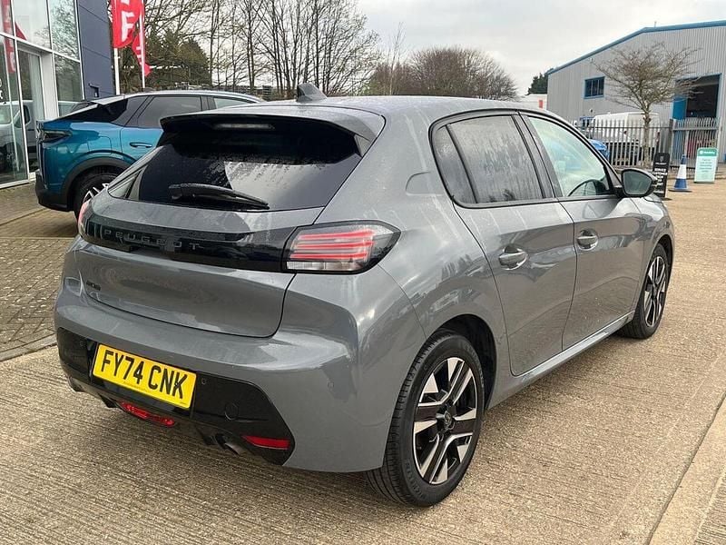 Used Peugeot 208 Allure 99 HP (72 kW) 2024 Grey Hatchback