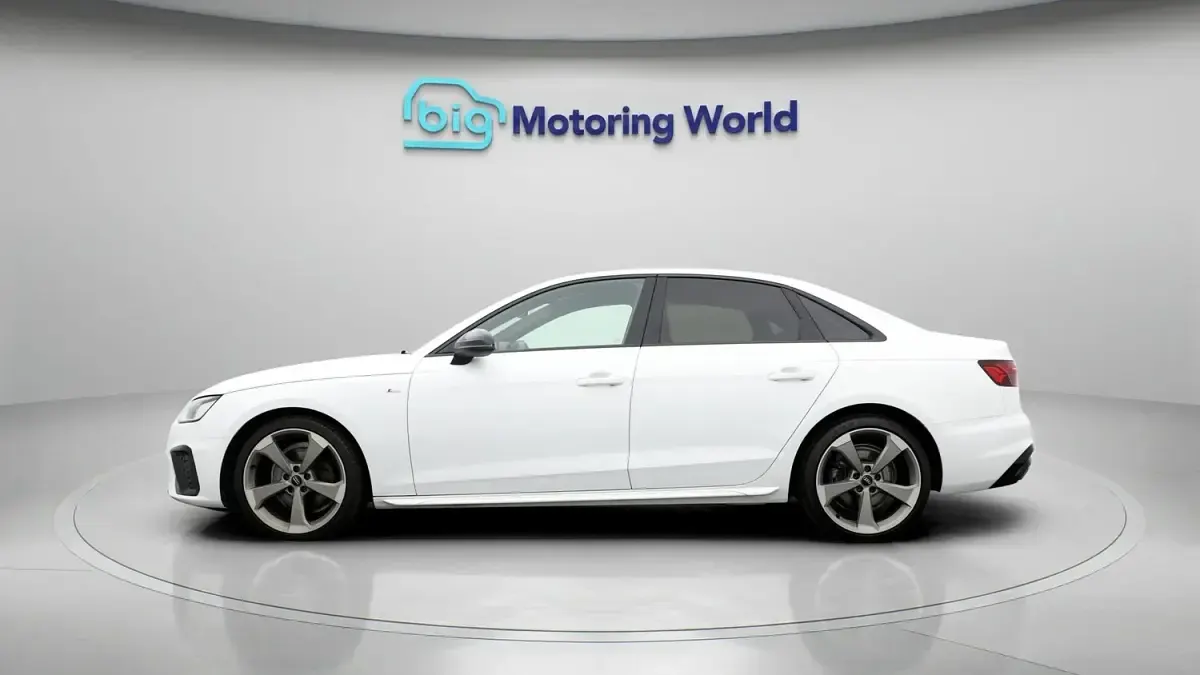 Used Audi A4 Black Edition 163 HP (119 kW) 2020 White Sedan