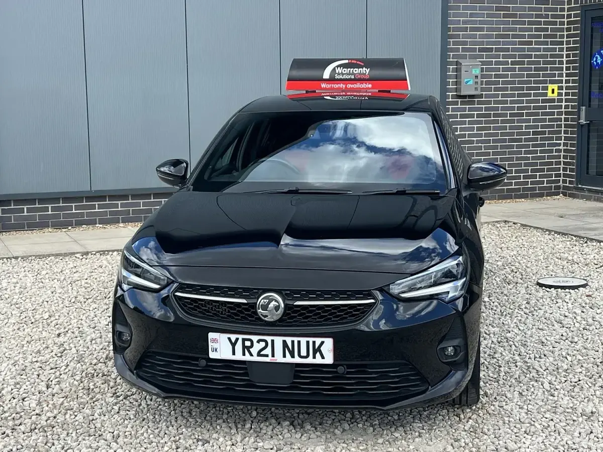 Used Vauxhall Corsa SRi 100 HP (73 kW) 2021 Black Hatchback