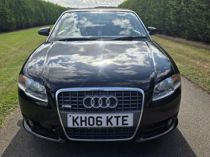 Used Audi A4 Cabriolet S-Line 2006 Black Cabriolet