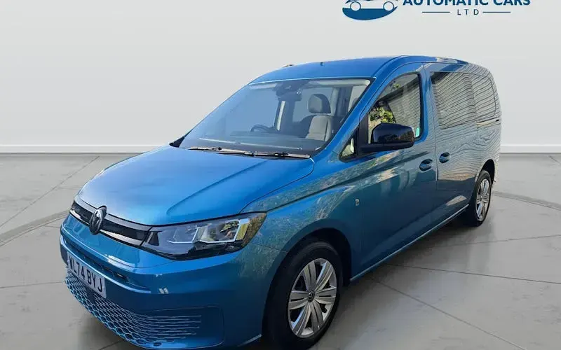 Used VW Caddy 122 HP (89 kW) 2024 Blue MPV