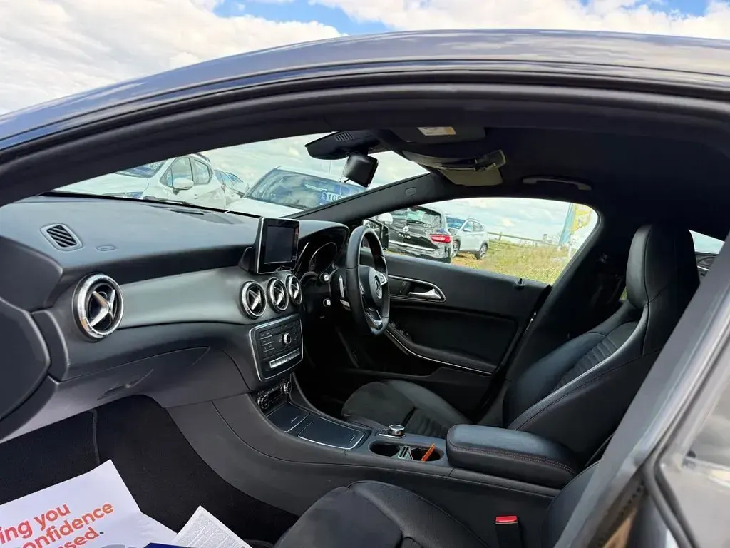 Used Mercedes CLA220 AMG line 177 HP (130 kW) 2017 Grey Sedan