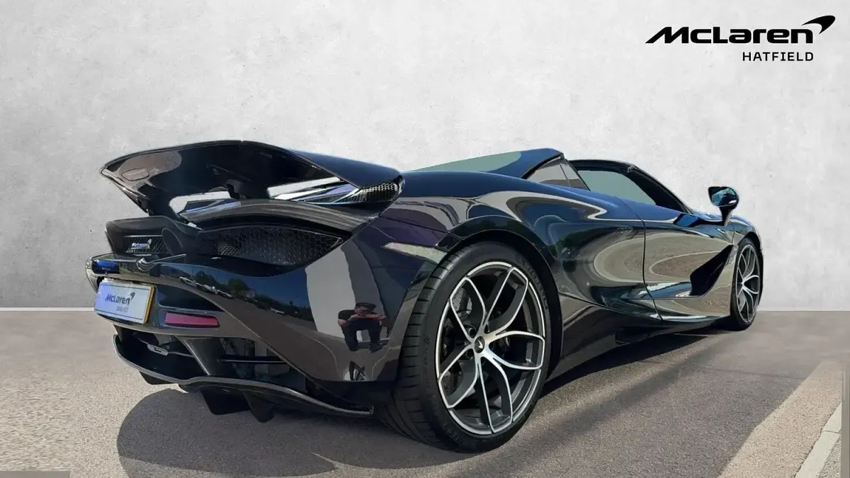Used McLaren 720S 720 HP (529 kW) 2019 Black Cabriolet