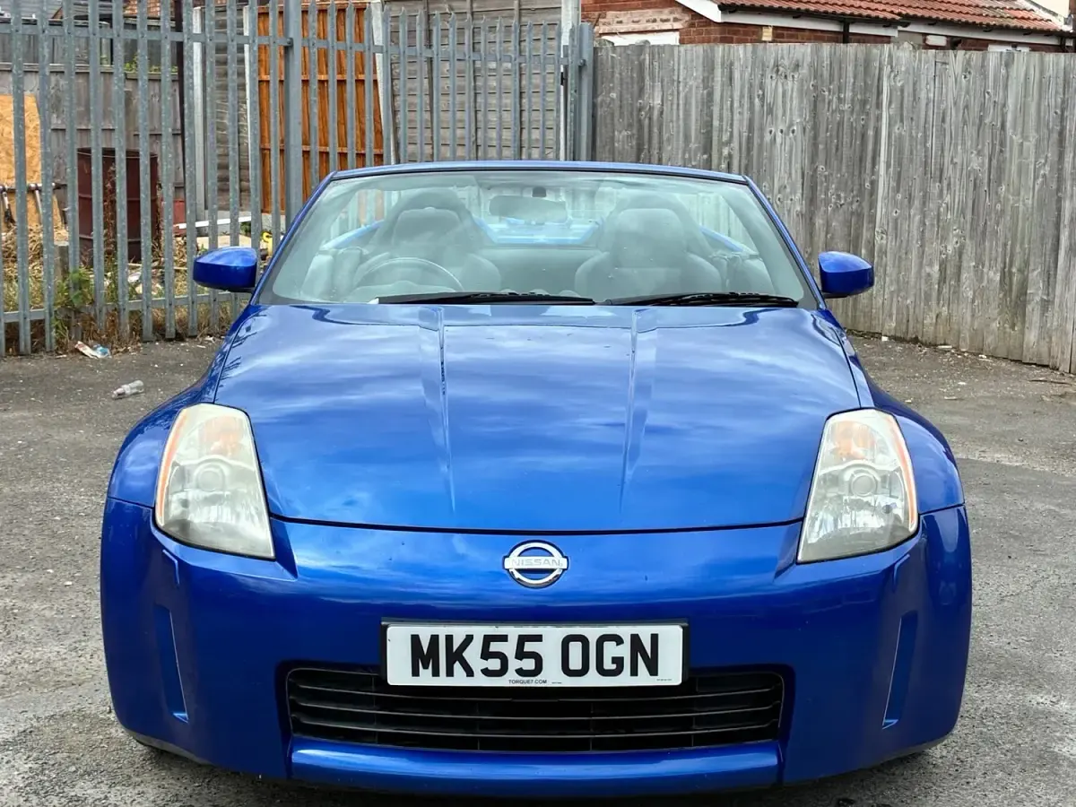 Used Nissan 350Z 2005 Blue Cabriolet