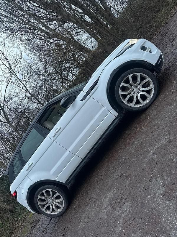 Used Land Rover Range Rover evoque Dynamic 2014 White SUV