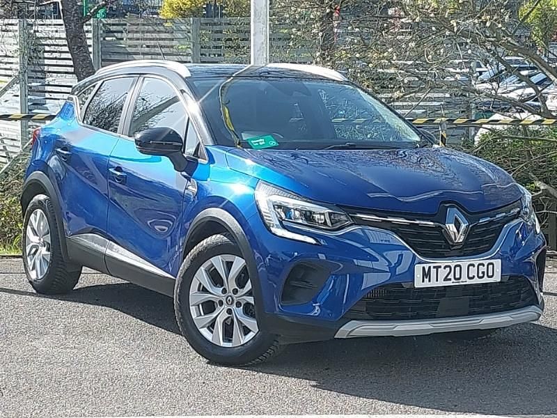 Used Renault Captur Iconic 130 HP (95 kW) 2020 Blue SUV