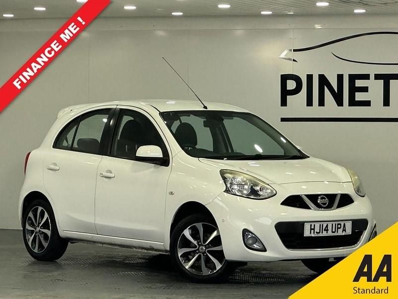 Used Nissan Micra Tekna 80 HP (58 kW) 2014 White Hatchback