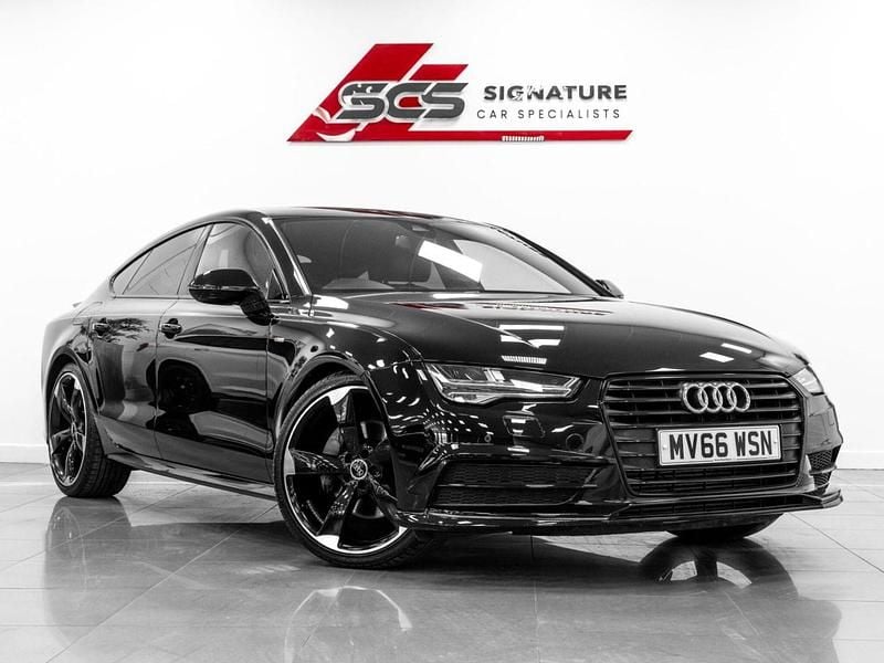 Used Audi A7 Black Edition 272 HP (200 kW) 2016 Black Hatchback