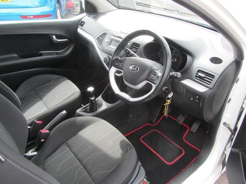 Used Kia Picanto 2014 White Hatchback