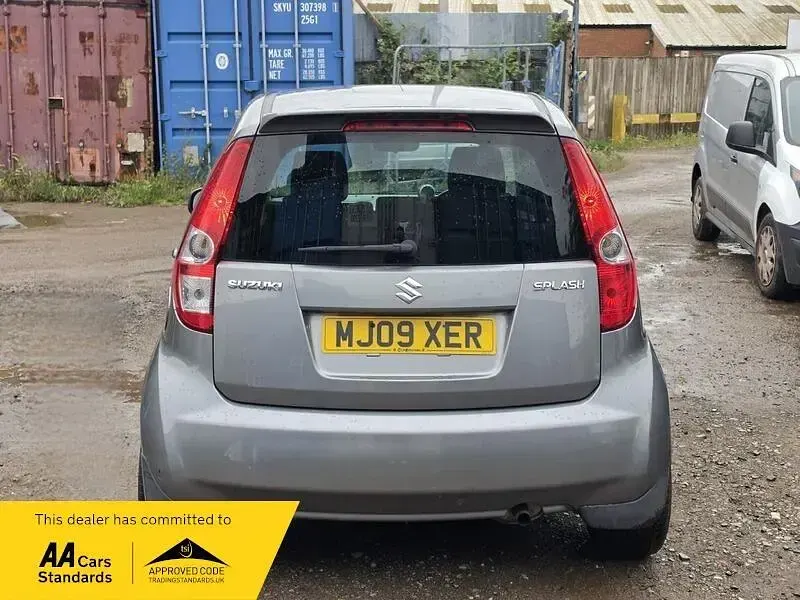 Used Suzuki Splash GLS 86 HP (63 kW) 2009 Grey Hatchback