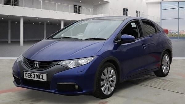 Used Honda Civic EX 142 HP (104 kW) 2014 Blue Hatchback