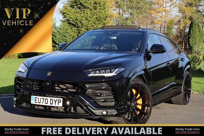 Black Used 2020 Lamborghini Urus SUV | £164,990 (Fair price) - Image 1/4