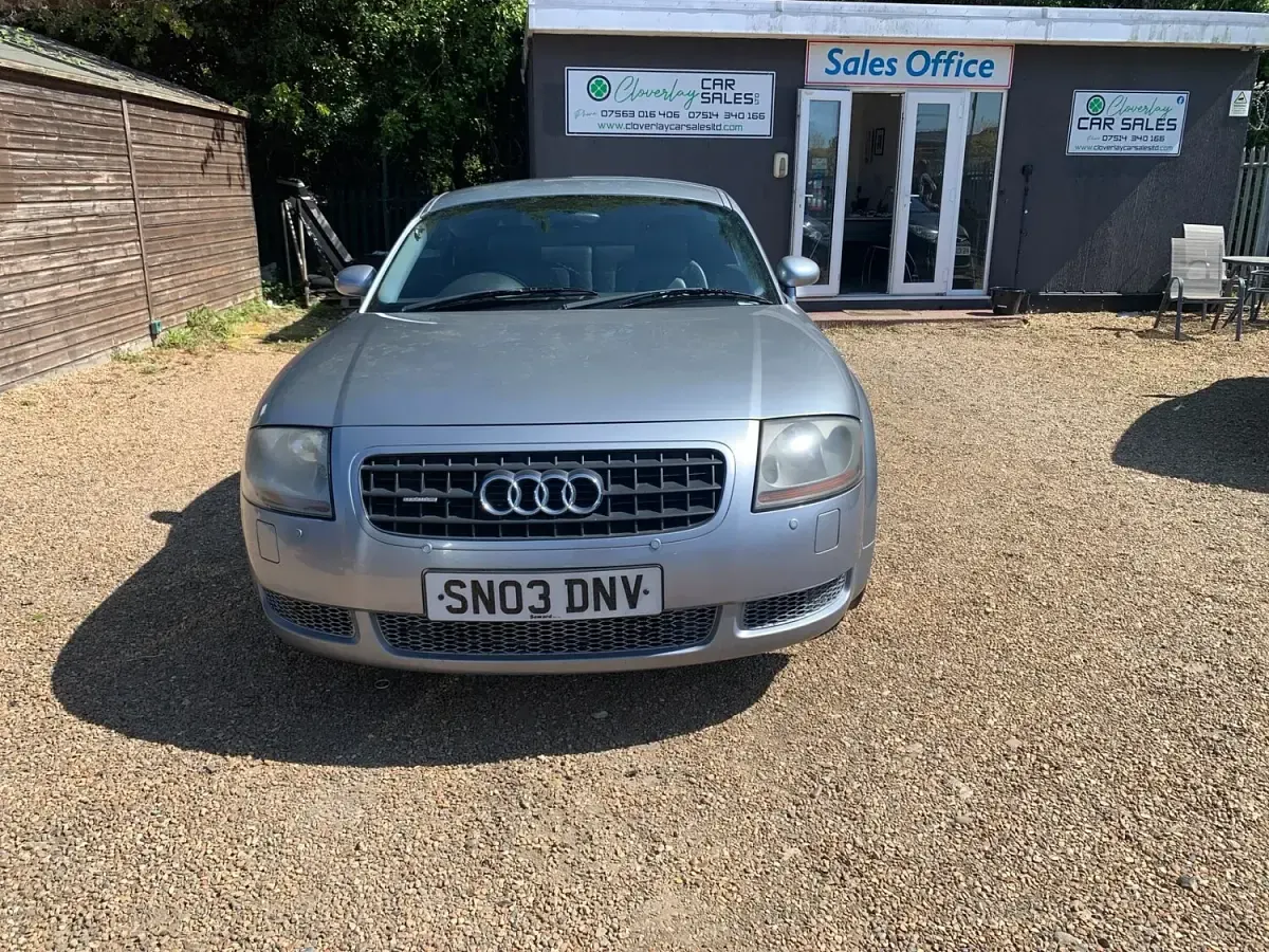 Used Audi TT 225 HP (165 kW) 2003 Silver Coupe