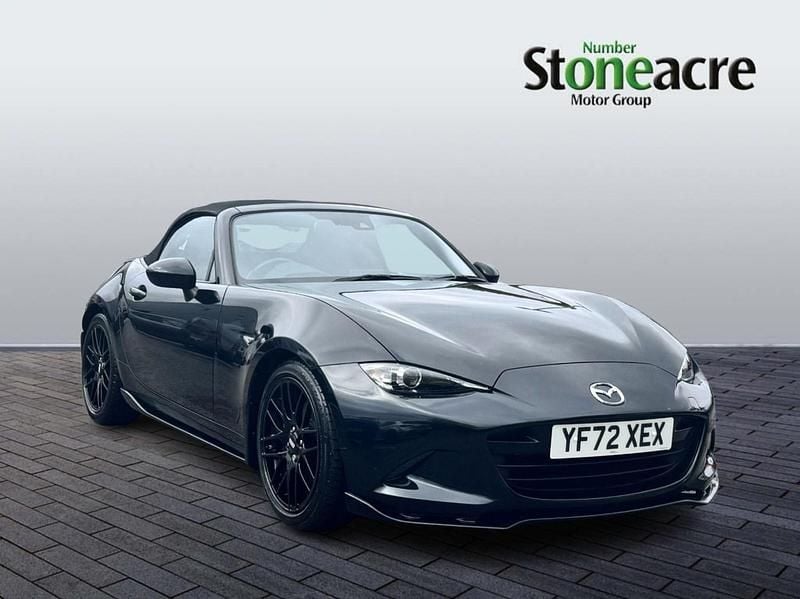 Black Used 2022 Mazda MX5 Inclusive Cabriolet | £21,500 (Fair price) - Image 1/4