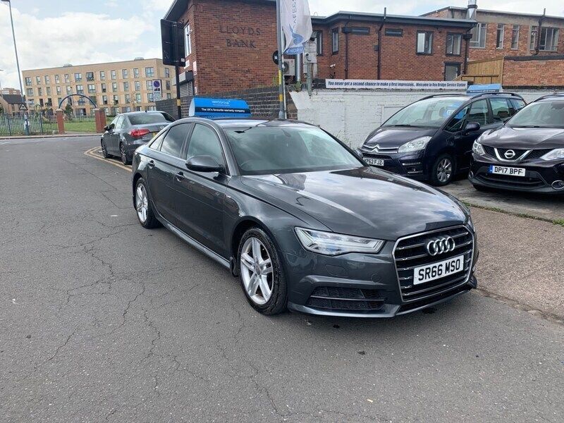 Grey Used 2016 Audi A6 S-Line Sedan | £8,495 (Fair price) - Image 1/4