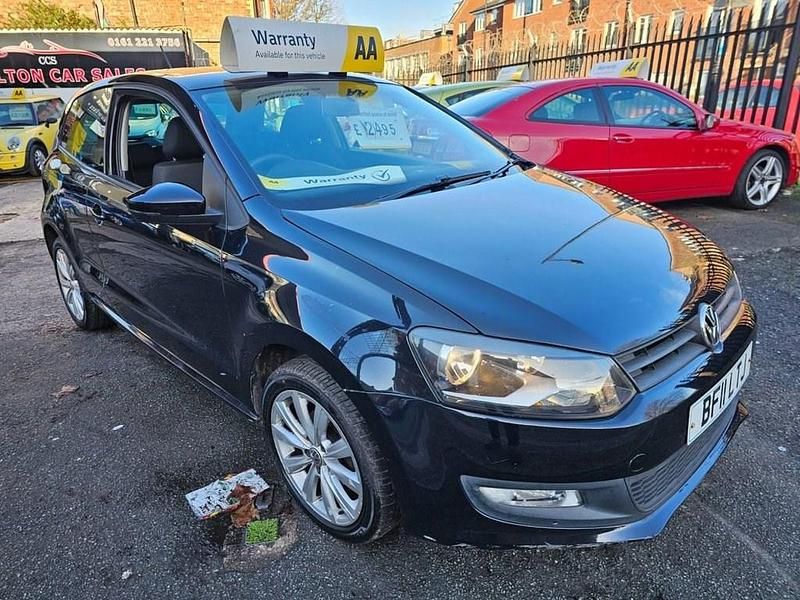 Black Used 2011 VW Polo SE Hatchback | £2,495 (Good price) - Image 1/4