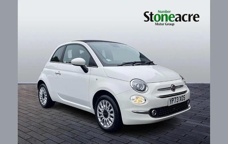 Used Fiat 500C 68 HP (50 kW) 2024 White Cabriolet