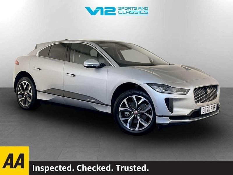 Silver Used 2020 Jaguar I-Pace SUV | £17,995 (Good price) - Image 1/3
