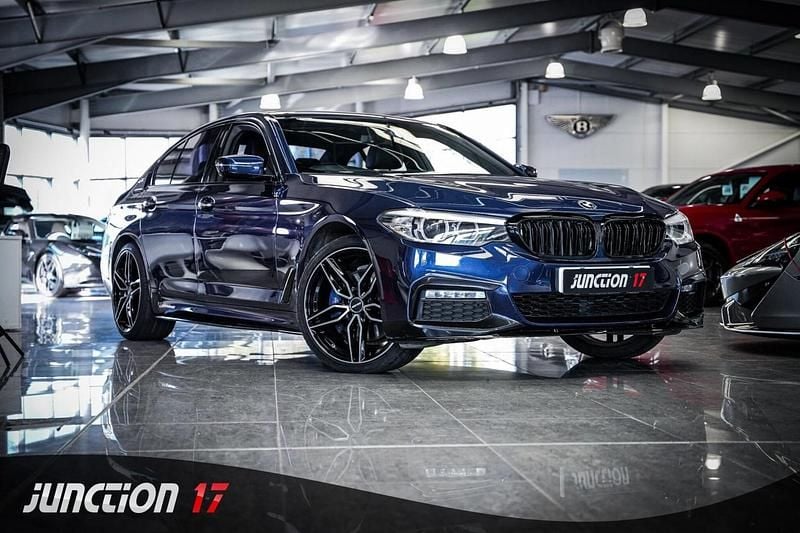 Used BMW 530e M Sport 2017 Blue Sedan