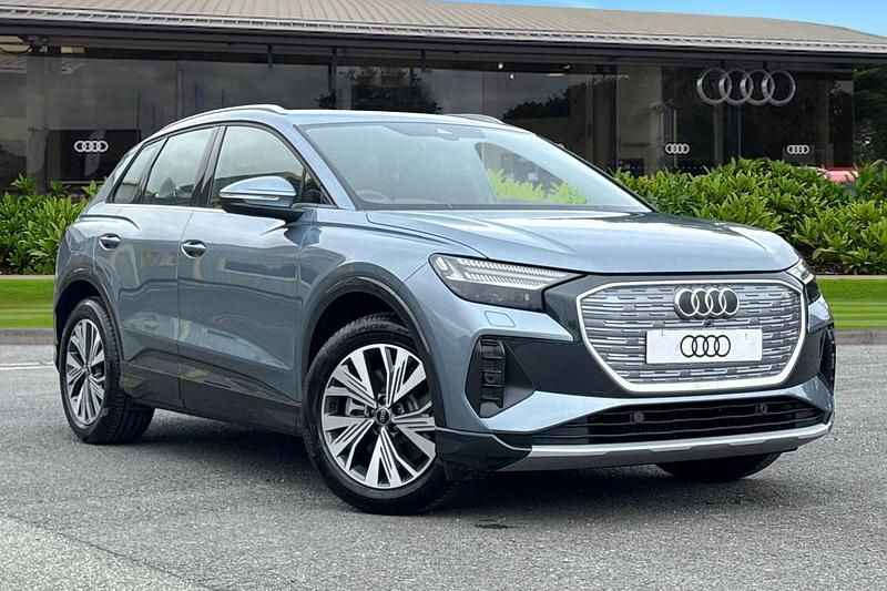 Blue New 2025 Audi Q4 e-tron Sport SUV | £41,255 - Image 1/4
