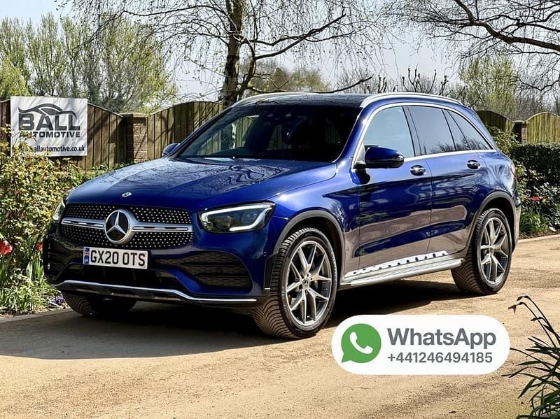 Used Mercedes GLC300 AMG line 2020 Blue SUV