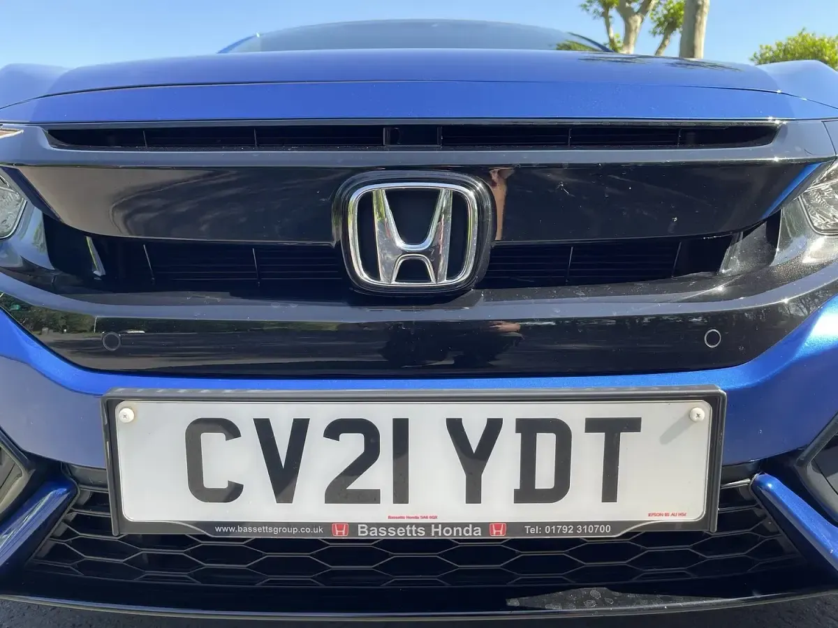 Used Honda Civic Sport 2021 Blue Hatchback
