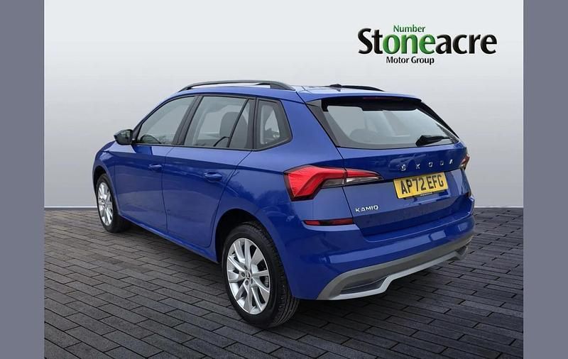 Used Skoda Kamiq SE 115 HP (84 kW) 2022 Blue SUV