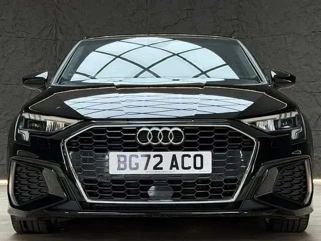 Used Audi A3 Sportback S-Line 150 HP (110 kW) 2022 Black Hatchback