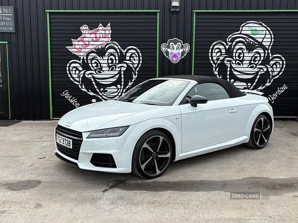 White Used 2017 Audi TT Black Edition Cabriolet | £16,250 (Expensive) - Image 1/4
