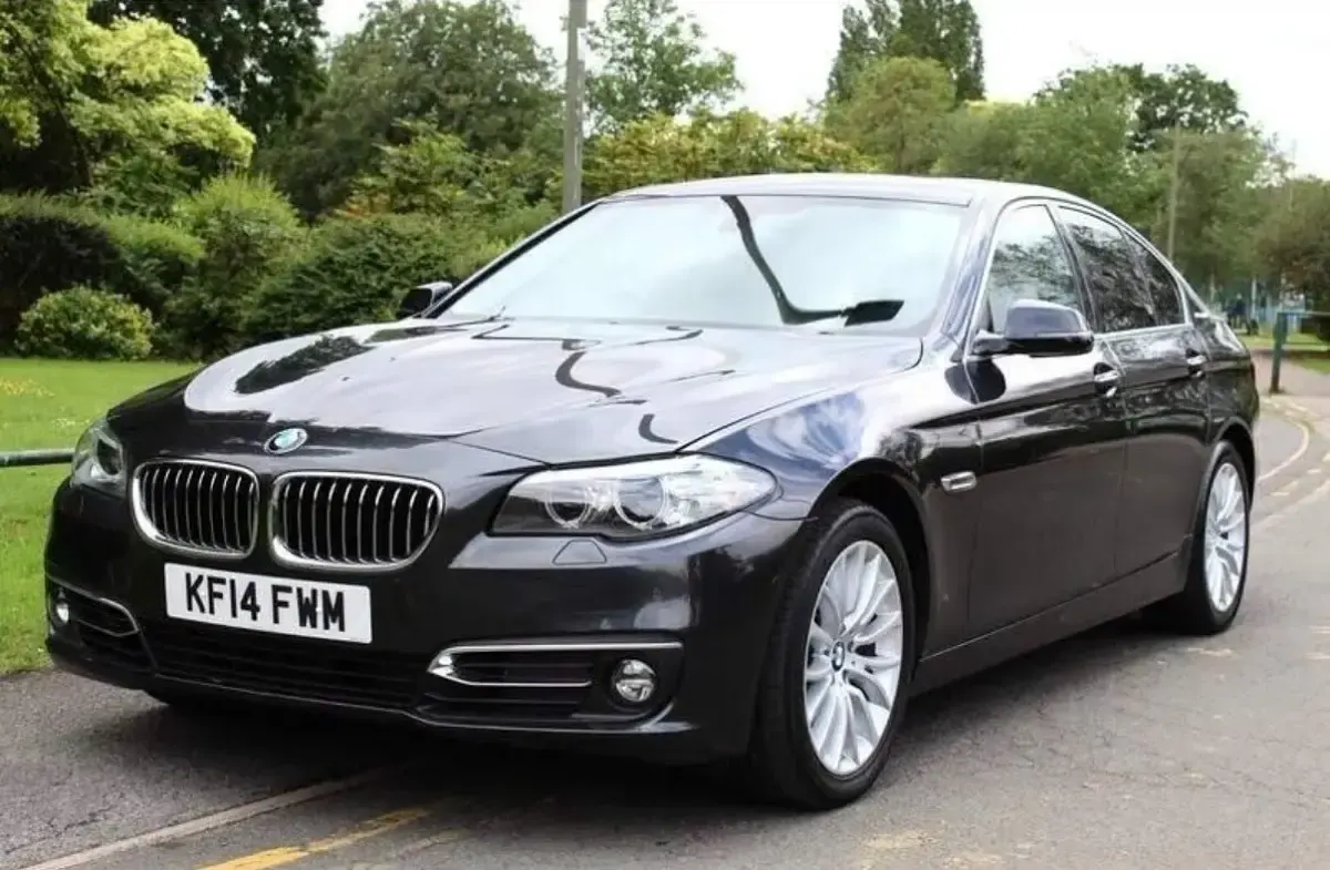 Used BMW ActiveHybrid 5 Luxury Line 2014 Grey Sedan