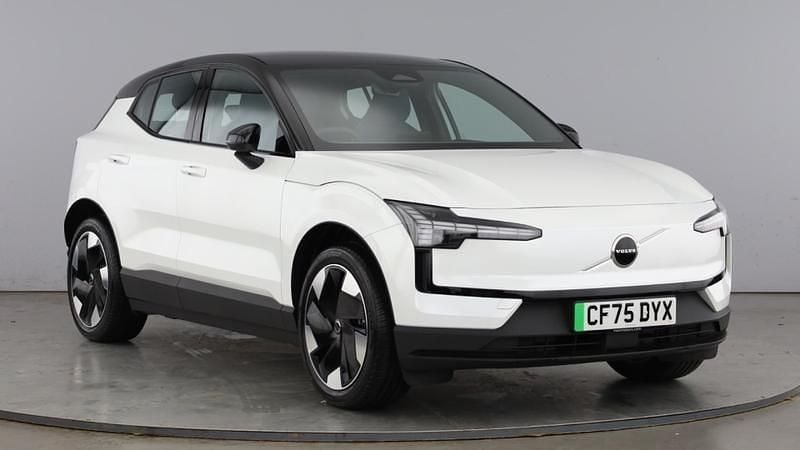 White New 2025 Volvo EX30 Plus SUV | £29,321 (Good price) - Image 1/4